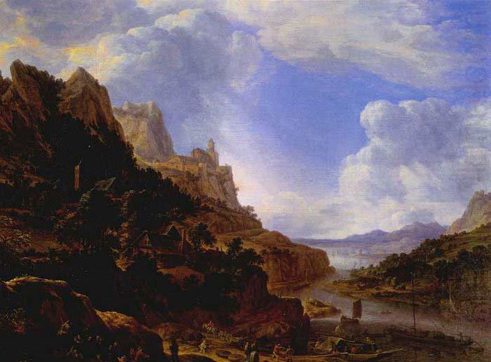 Rhineland Fantasy View, SAFTLEVEN, Cornelis